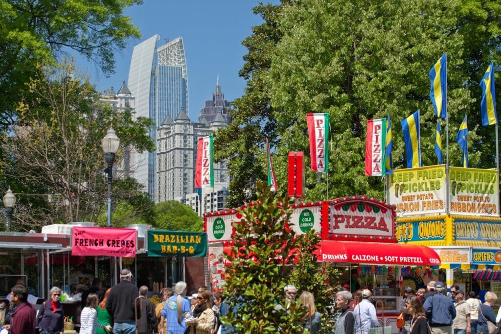 Dogwood-Festival in Atlanta
