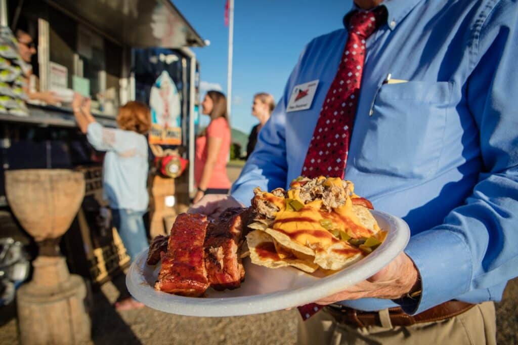 Leckeres Barbecue in Georgia