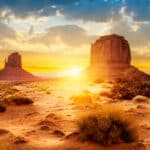 Sonnenuntergang im Monument Valley