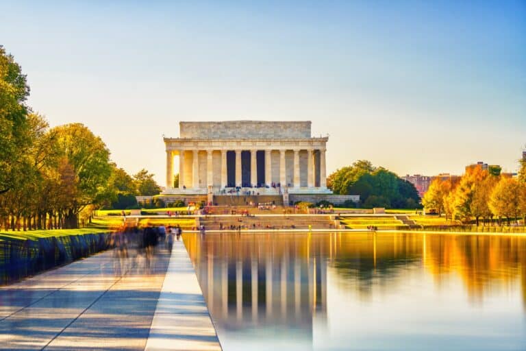 Lincoln Memorial in Washington DC