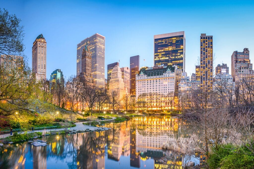 New York City | Central Park in der Dämmerung