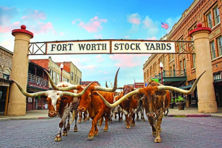 Cowtown: In den Fort Worth Stockyards kann man den alten Westen noch spüren.