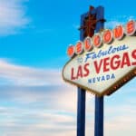 Welcome To Fabulous Las Vegas Nevada Schild