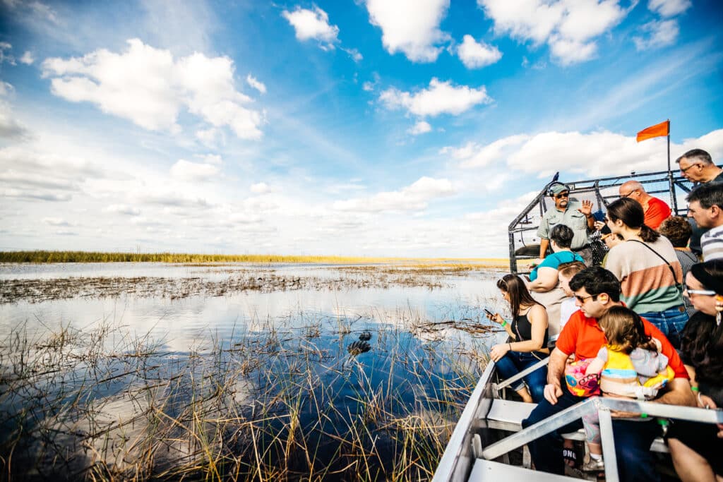 Probellerboot-Ausflug in den Everglades