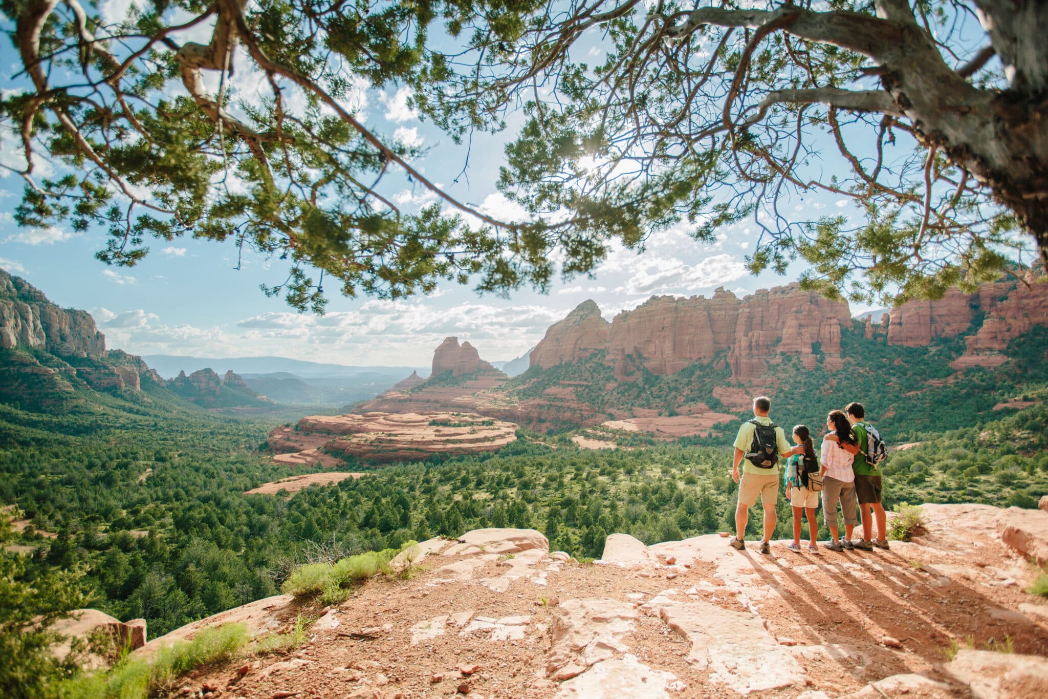 Eine außergewöhnliche Landschaft umgibt Sedona.