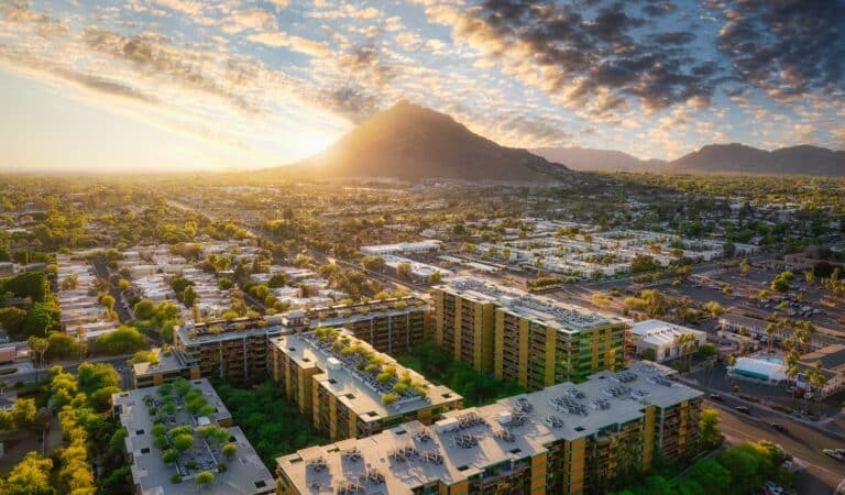 Blick auf Scottsdale