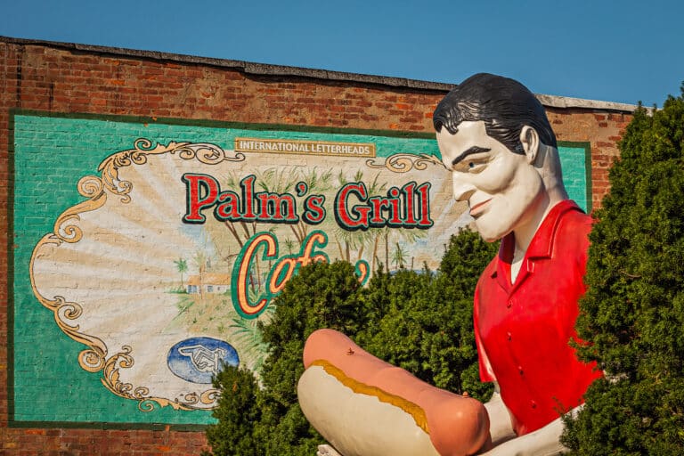 Muffler Man entlang der Route 66 in Illinois