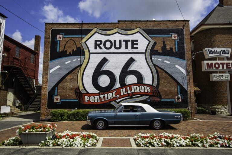 Pontiac an der Route 66