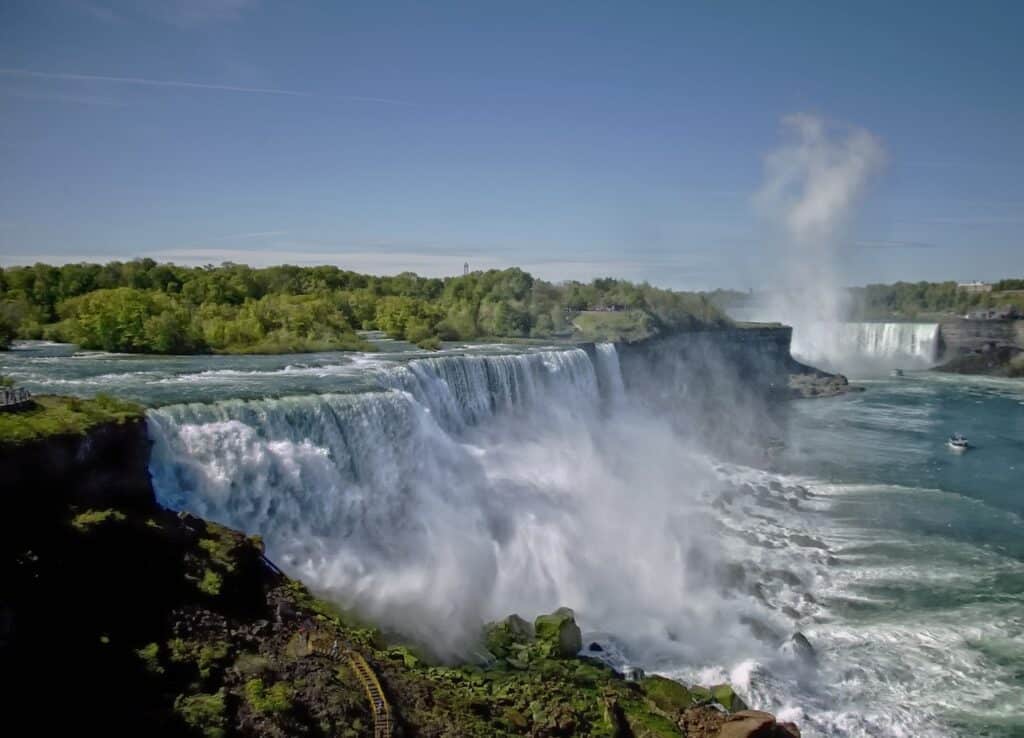 Tosende Niagara Wasserfälle