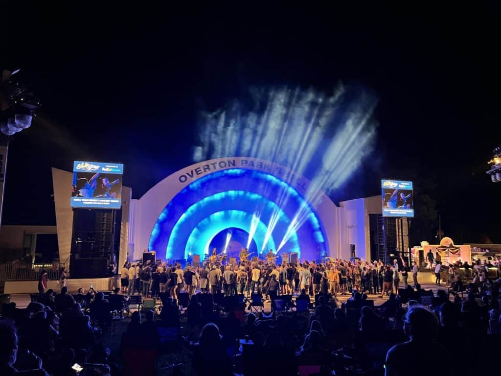Freilichtbühne in Memphis: Overton Park Shell