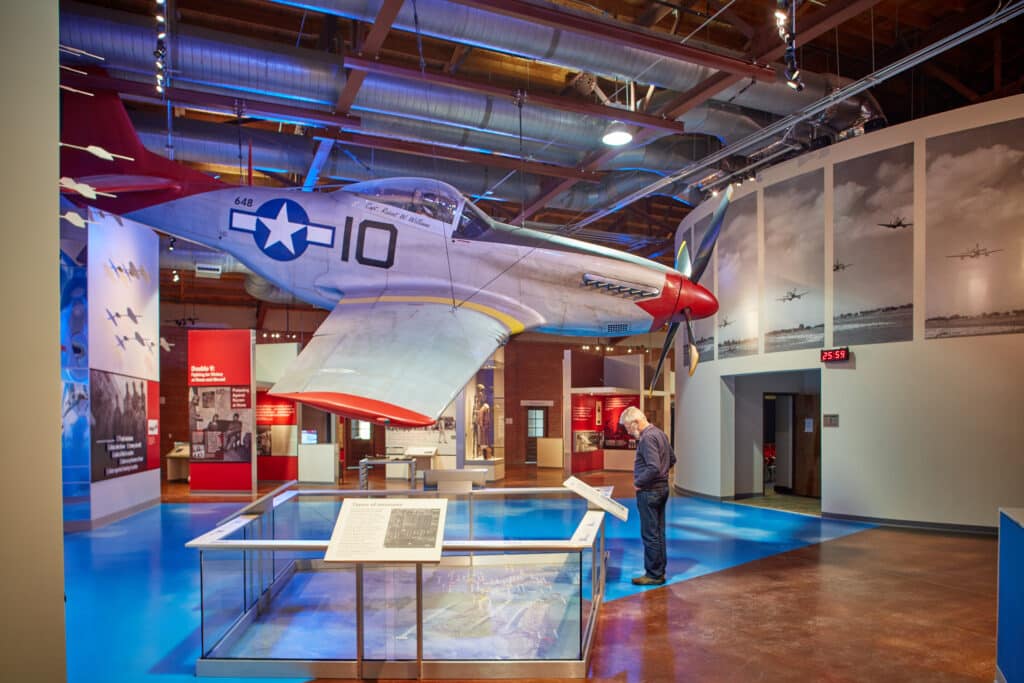 Tuskegee Airmen National Historic Site auf dem Moton Field in Alabama