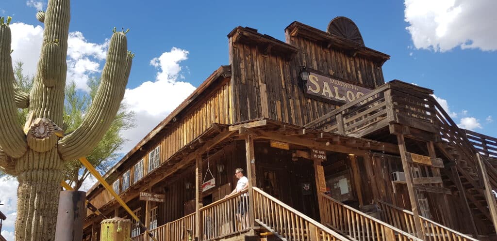 Goldfield Ghost Town bei Mesa, Arizona