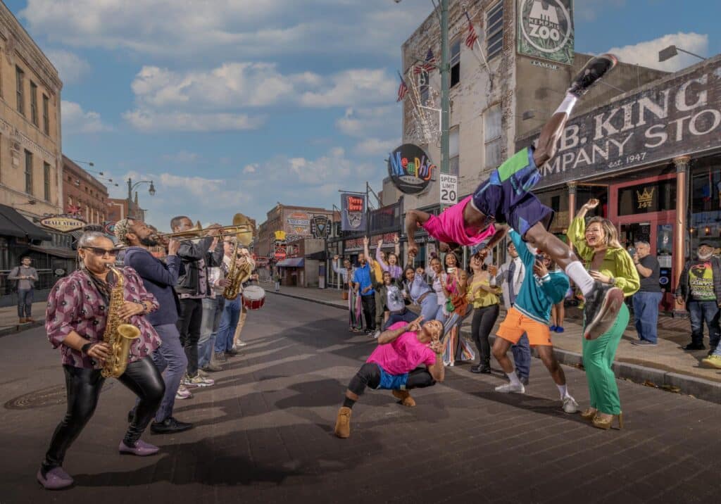 Beale Street in Memphis, Tennessee