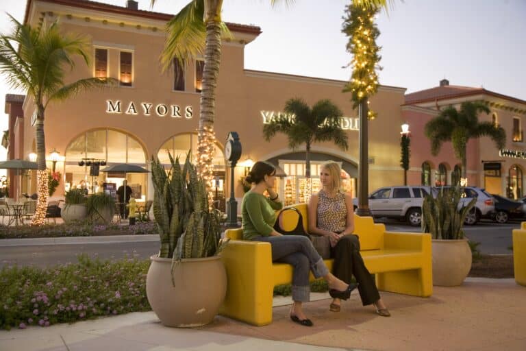 Coconut Point Shopping Center in Estero, Florida