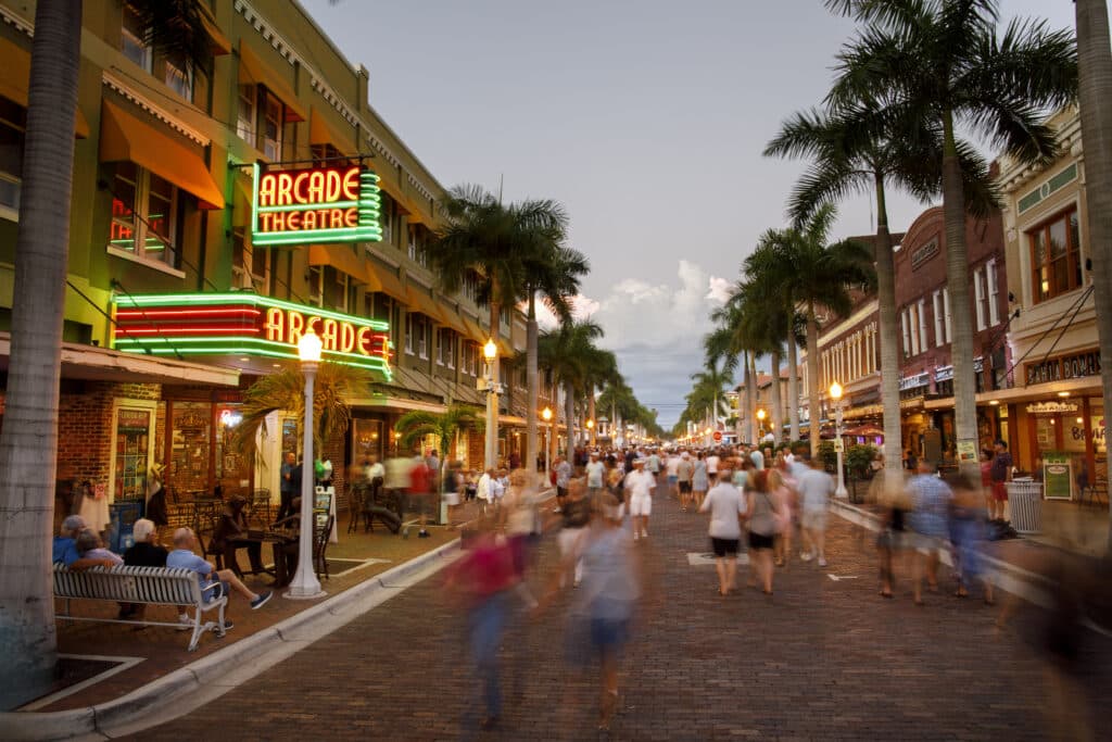 Music Walk in Downtown Fort Myers