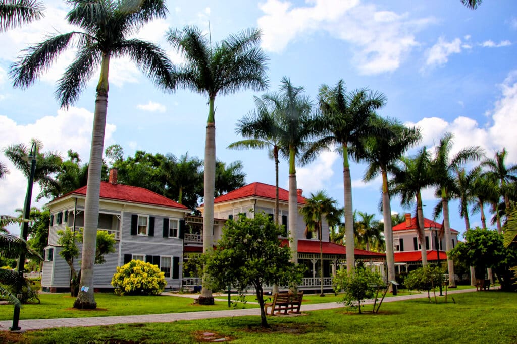Winter-Residenzen von Henry Ford und Thomas Edison in Fort Myers, Florida