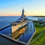 USS Alabama Battleship in Mobile, Alabama