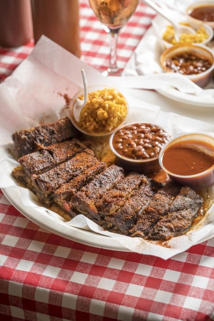 Leckeres Barbecue in Memphis, Tennessee