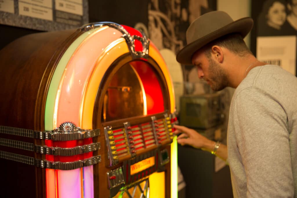 Memphis Music Hall of Fame mit Jukebox