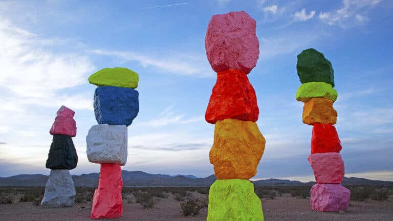 Seven Magic Mountains - Kunstprojekt vor den Toren Las Vegas'
