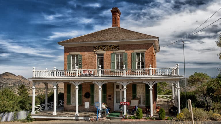 Mackay Mansion in Virginia City, Nevada