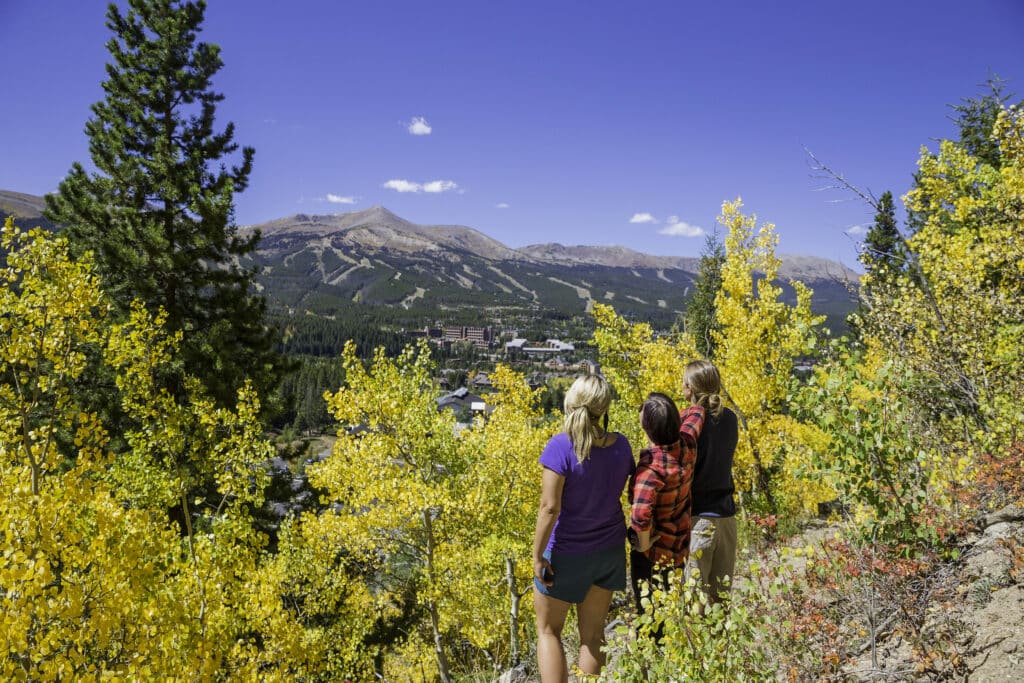 Herbstwanderung bei Breckenridge, Colorado