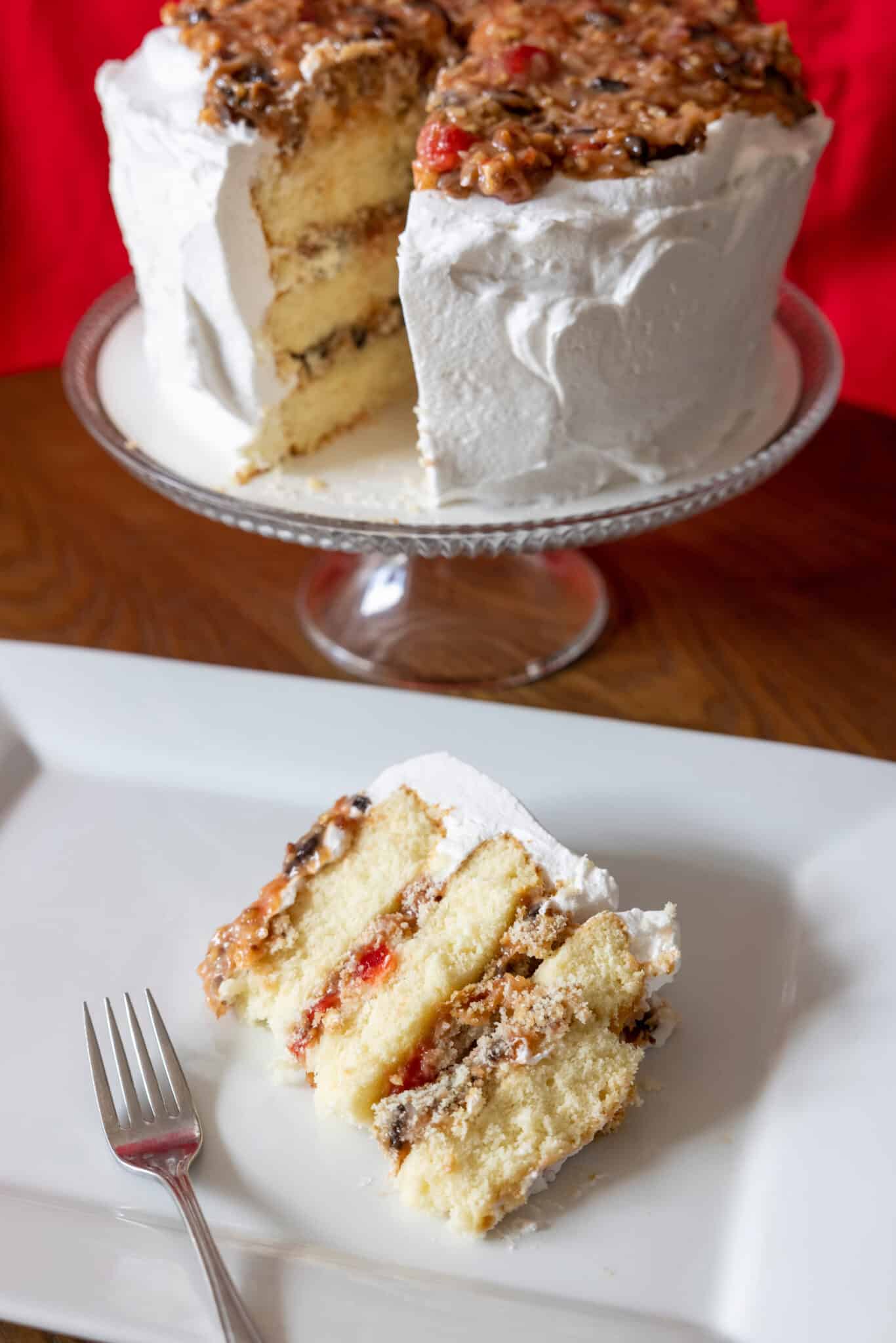 Lane Cake aus Alabama