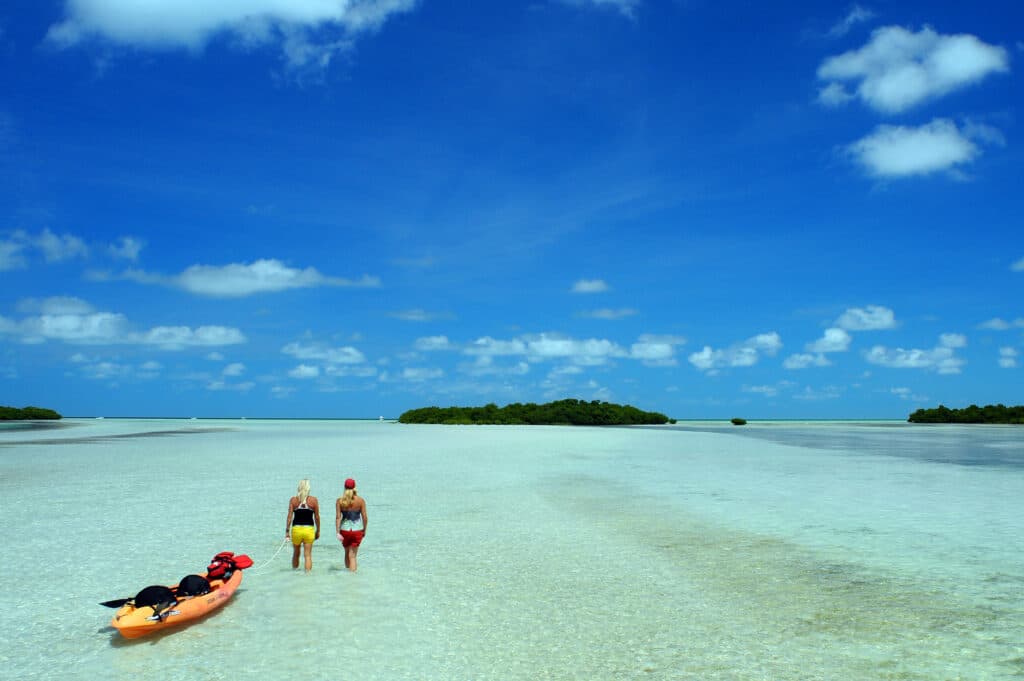 Kayaking auf den Florida Keys