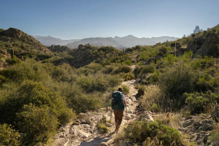 Wandern in den Superstition Mountains