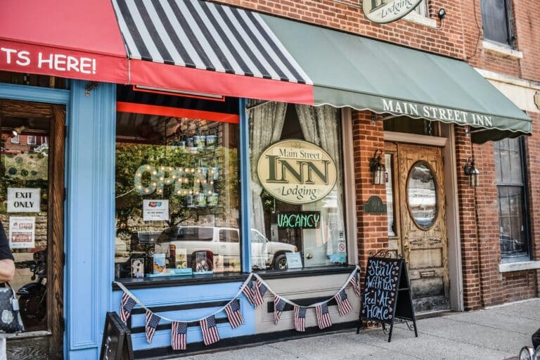 Innenstadt von Galena, Illinois