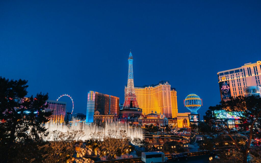 Las Vegas Strip bei Nacht
