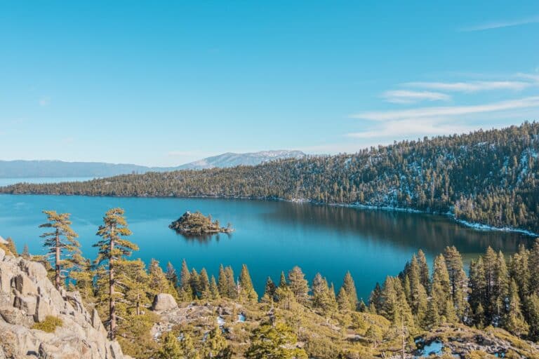 Lake Tahoe im Winter