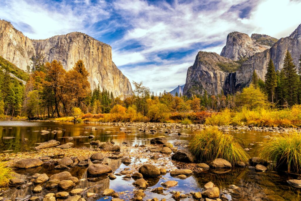 Yosemite Nationalpark im Herbst
