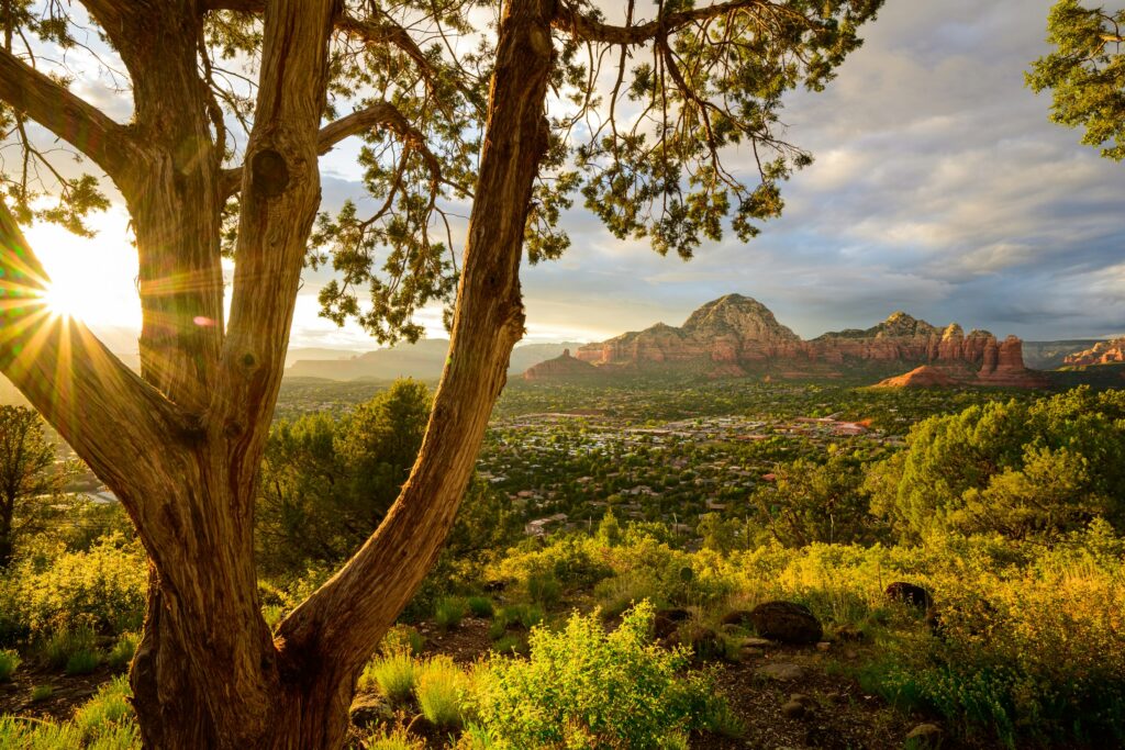 Sonnenuntergang in Sedona
