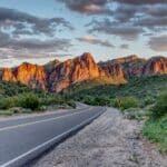 North Bush Highway bei Mesa