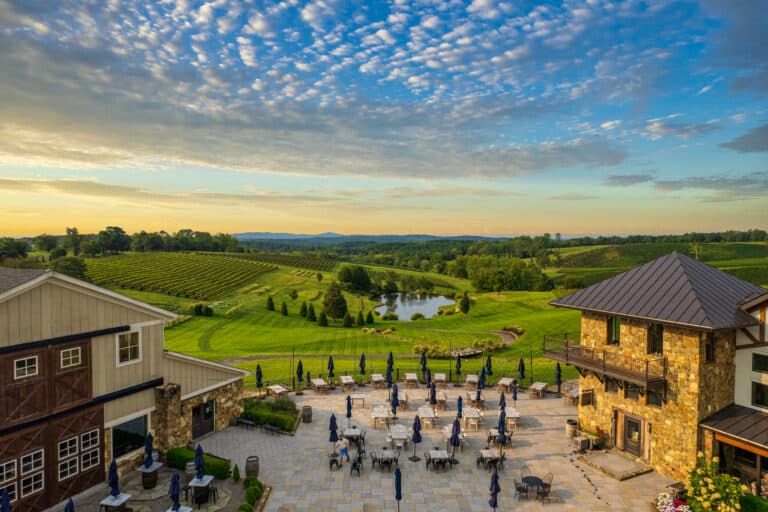 Stone Tower Winery in Loudoun, Virginia