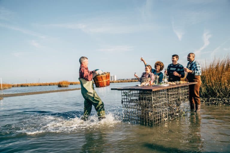 Beim Austern-Farmer zu Gast in Virginia Beach