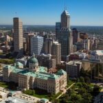 Indianapolis von oben