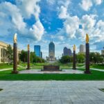 Weltkrieg Gedenkstätte in Indianapolis