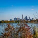 Blick auf Cleveland