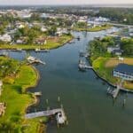 Morehead City von oben