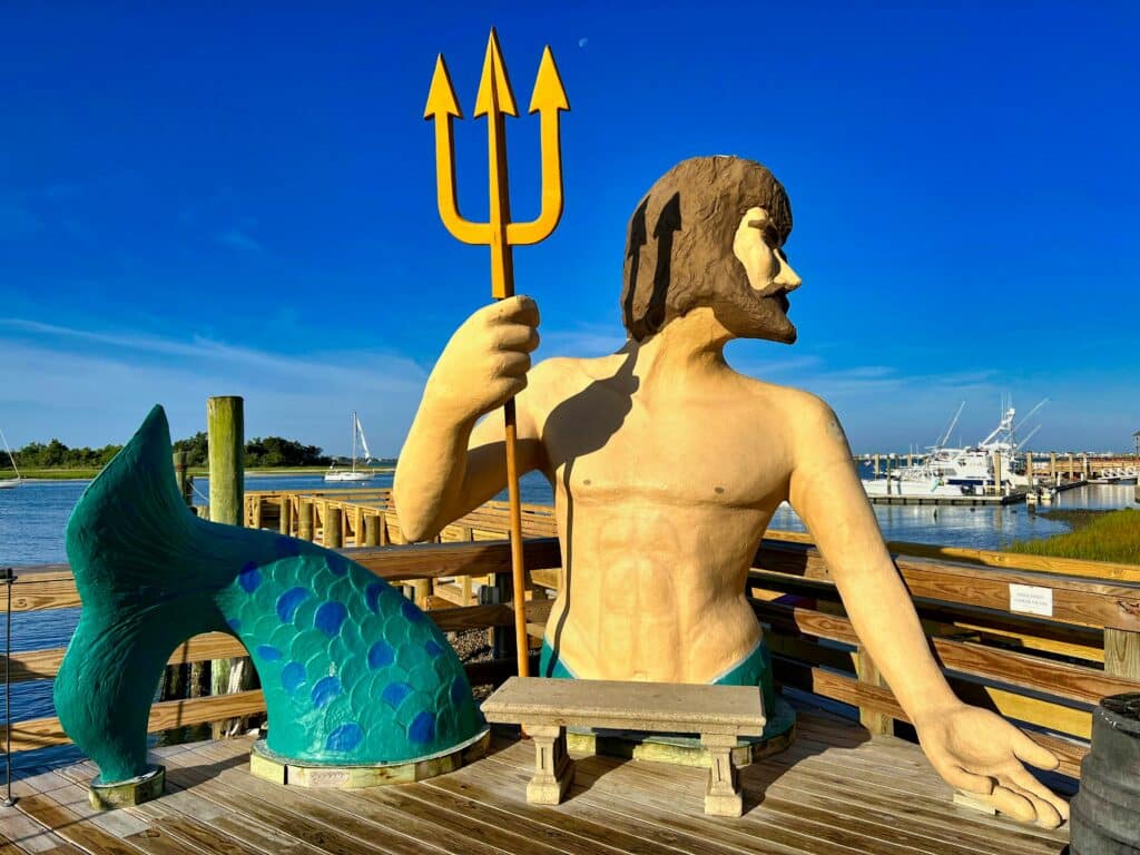 am Hafen von Morehead City