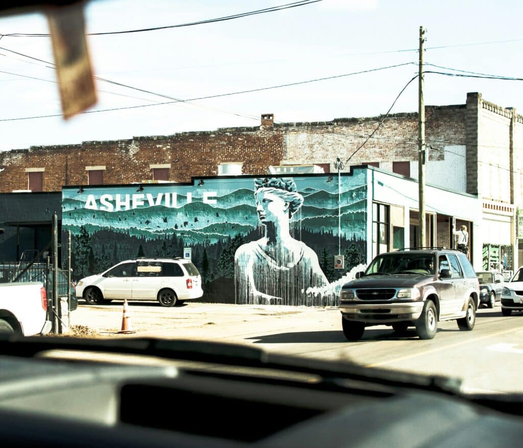Streetart in Asheville