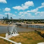 Blick auf Oklahoma City