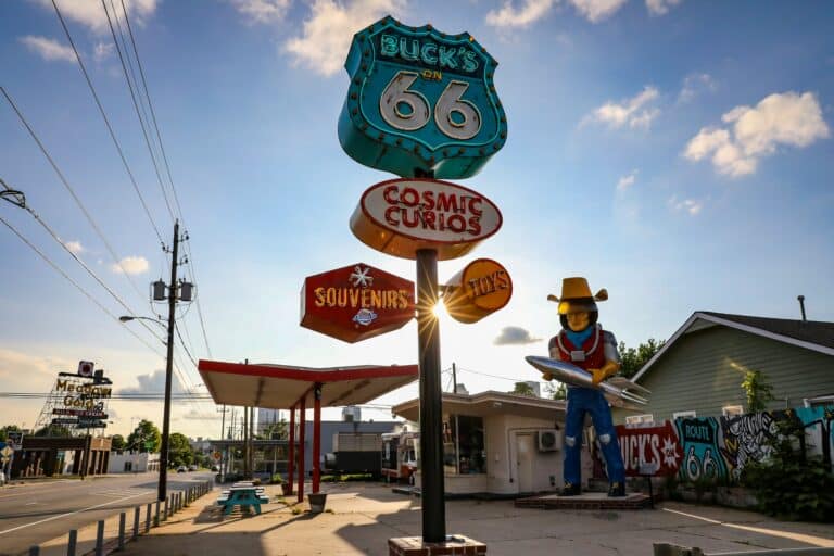 Tulsa an der Route 66
