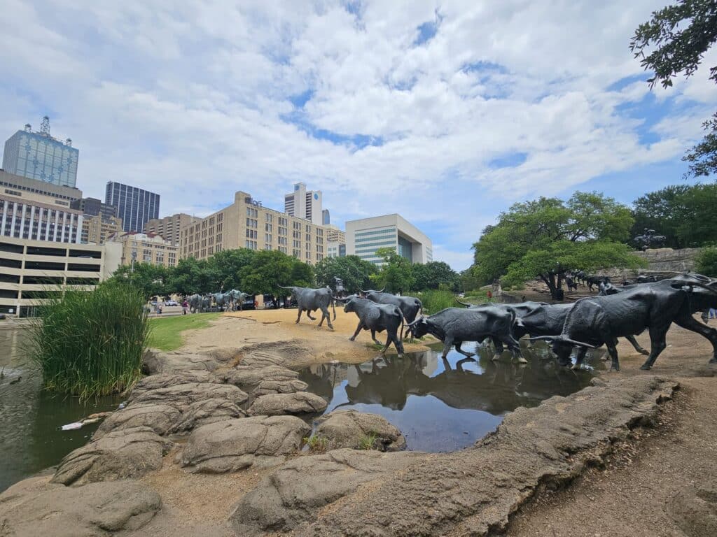 Pioneer Plaza in Dallas