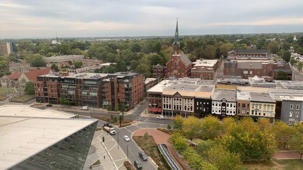 Ausblick auf Lexington