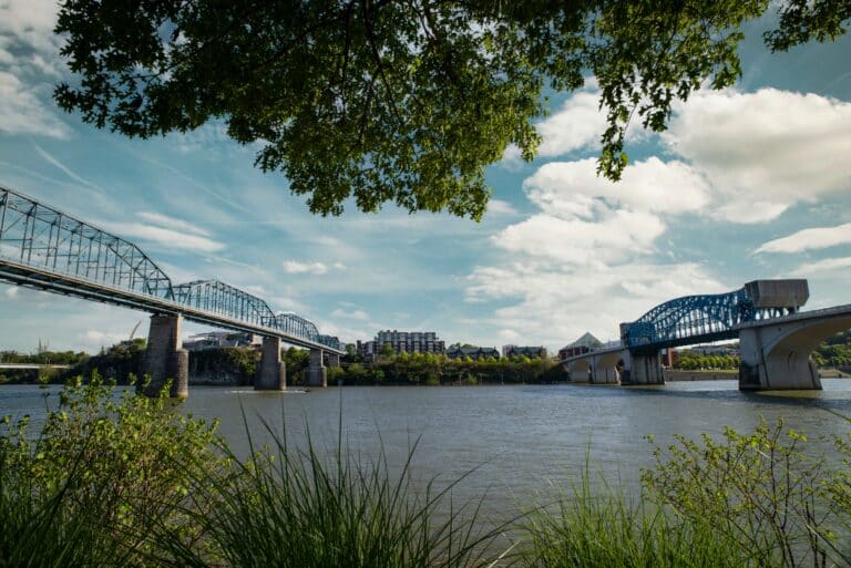 Blick auf Chattanooga
