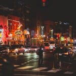 Nashville Downtown bei Nacht