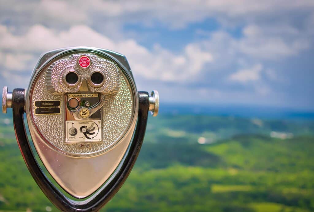 Blick vom Lookout Mountain